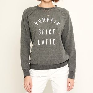 (NWT)South Parade Pumpkin Spice Latte Sweatshirt